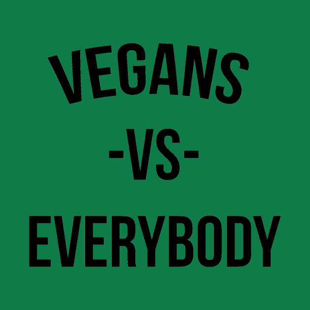 Vegans vs Everybody by ricostudios1