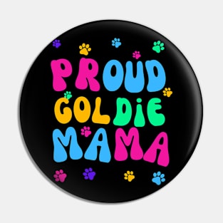 Proud Goldie Mama Pin