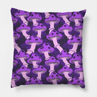 Double Mushroom Pattern 5 Pillow