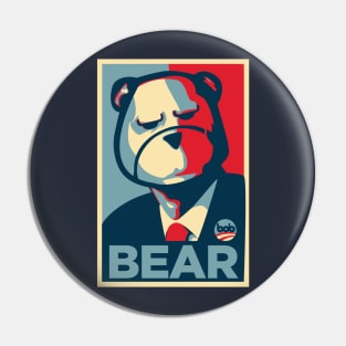 Obama Bear Pin