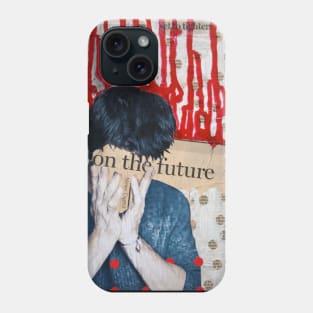 All Eyes on the Future, Newspaper Headline Collage Phone Case