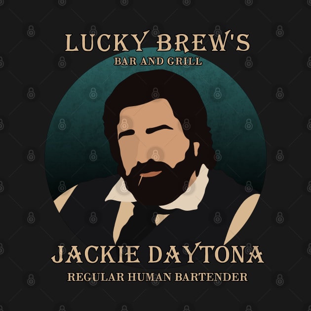 Jackie Daytona - Regular Human Bartender by valentinahramov