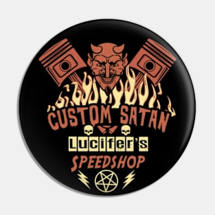 Custom Satan (Vintage) Pin