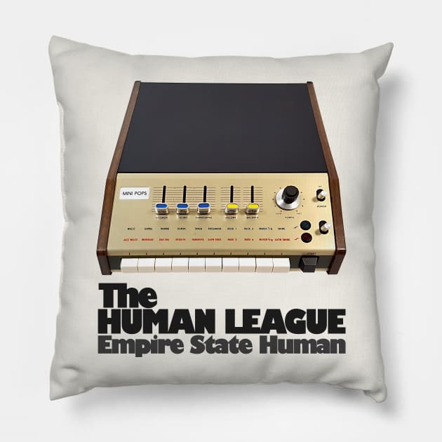 The Human League ^ Retro Original Design Pillow by unknown_pleasures