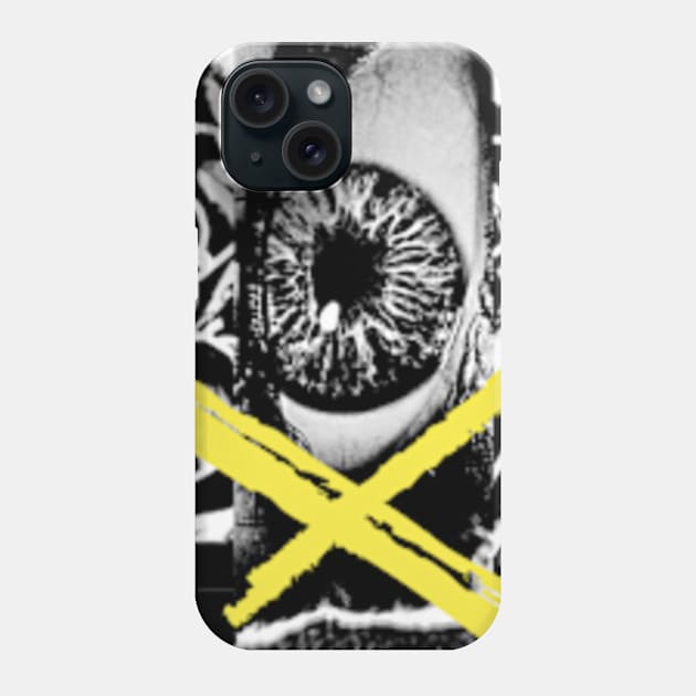 I Know what you did last summer eye black and white Phone Case by POPPIN UP 