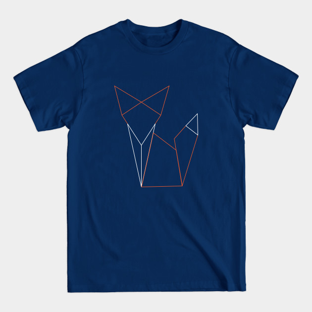 Disover Origami Fox - Origami - T-Shirt