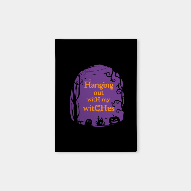 Halloween Hanging Out Witches