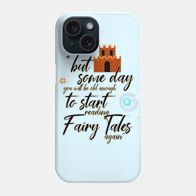 Reading Fairy Tales Again Phone Case by TheWellRedMage