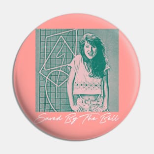 Saved By The Bell //// 90s Style Duotone Aesthetic Pin