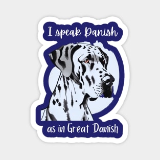 Great Dane lover Magnet