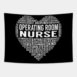 Operating Room Nurse Heart Tapestry