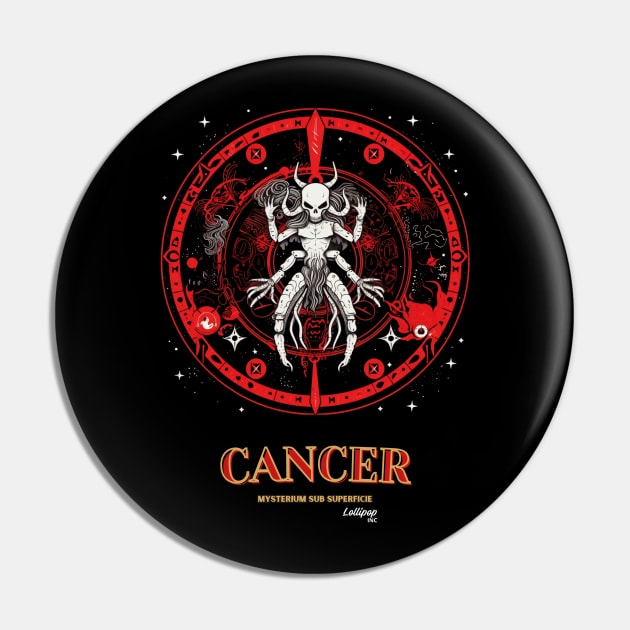 Dark Zodiac Cancer: The Enigmatic Depths Pin by LollipopINC