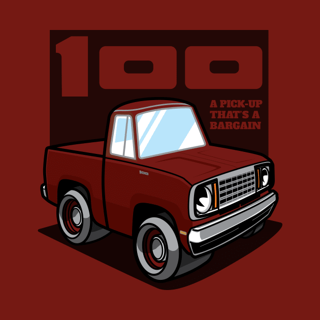 Bright Canyon Red - D-100 (1978) by jepegdesign