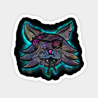 Zombie Kitty Magnet