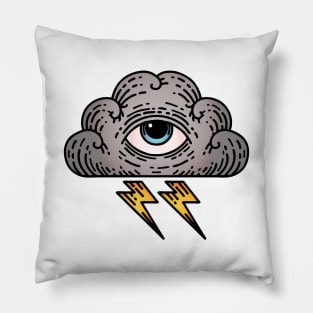 All Seeing Eye Cloud Pillow