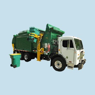 GREEN TRASH TRUCK T-Shirt