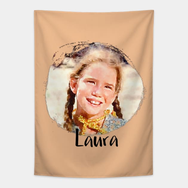 Laura Ingalls Wilder Tapestry by Neicey