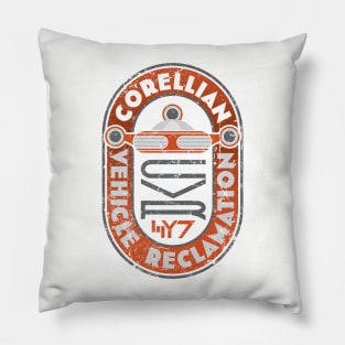 Corellian Vehicle Reclamation Pillow