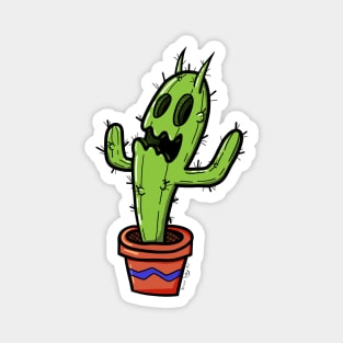 Gargoyle Cactus Magnet