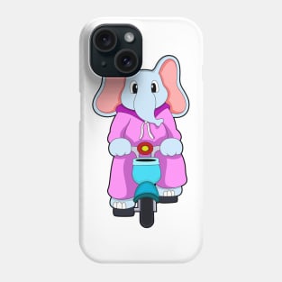 Elephant with Bicycle Phone Case