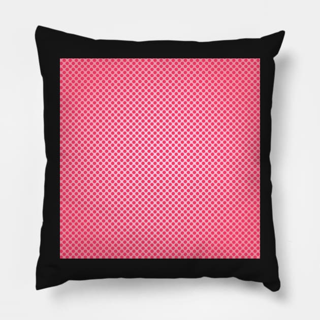 Pink Polka Dots Pillow by LaurenPatrick