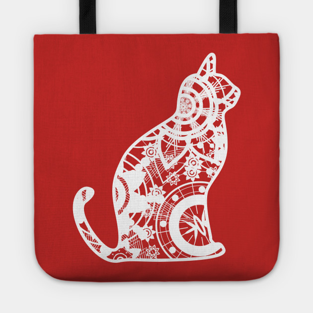 Cat Design Cat Tote Bag Teepublic Uk