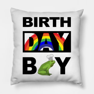 Birth Day Boy Pillow