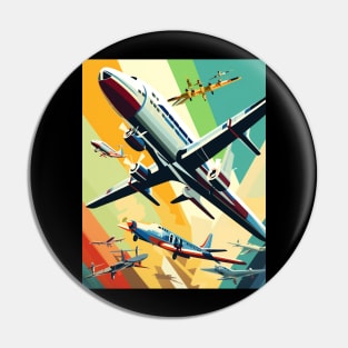 Airplanes Pin