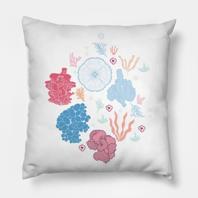 Under the Sea Pillow by mrsmauve