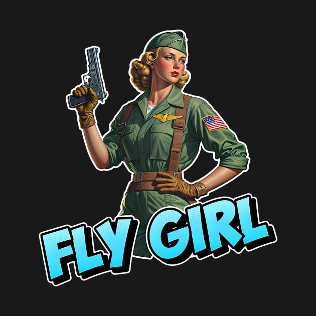 Fly Girl by Rawlifegraphic