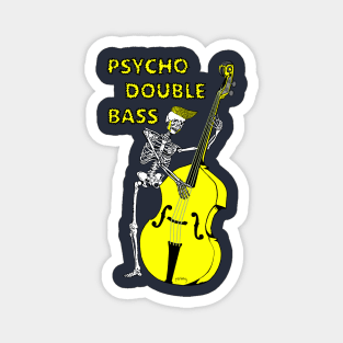 Psychobilly double bass Magnet