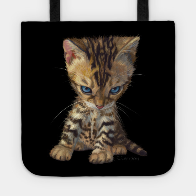 Cat Caricature Bengal Kitten I Shall Destroy You Bengal Cats