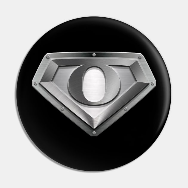 Super Sleek Style O Symbol Pin by TheGraphicGuru