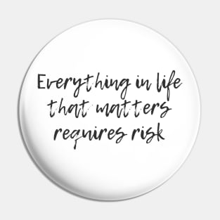 Risk Pin