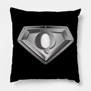 Super Sleek Style Q Symbol Pillow