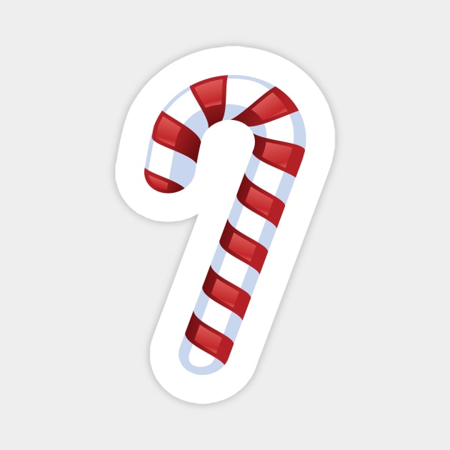 candy cane Magnet by nickemporium1