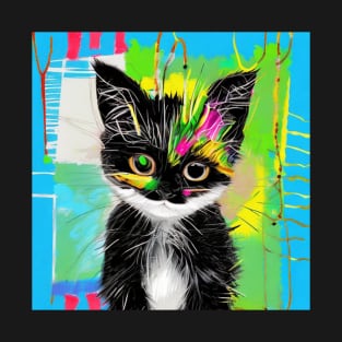 Graffiti Kitten T-Shirt