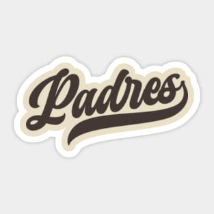 Padres Apparel Sticker for Sale by dshep8