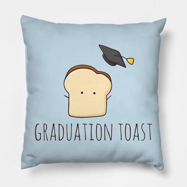 Graduation Toast Pillow by myndfart