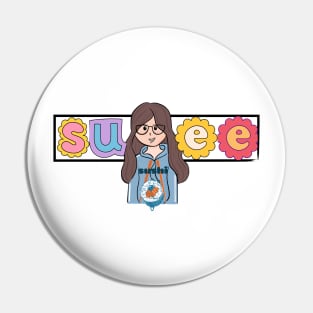 sushi su-she ( she loves sushi ) Pin