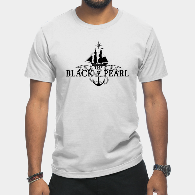 Pirate Series: The Black Pearl (Black Graphic) - Pirate - T-Shirt