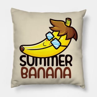 Summer Banana Pillow