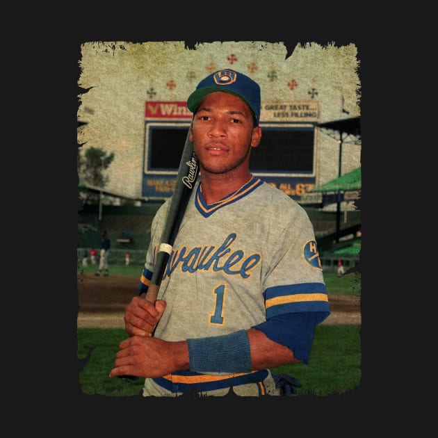 Gary Sheffield in Milwaukee Brewers by SOEKAMPTI