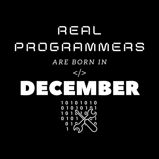 Real Programmers Are Born in December by PhoenixDamn