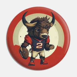 Buffalo American Football Pin