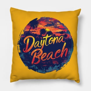 Daytona Beach Florida Pillow