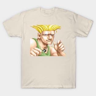 Guile Street Fighter Retro Japanese - NeatoShop