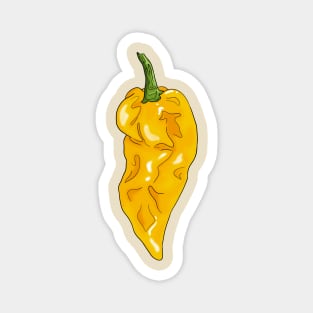 Chilli pepper sticker set habanero jalapeno carolina reaper fatalii Magnet