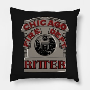 Darren Ritter | Chicago Fire Badge Pillow