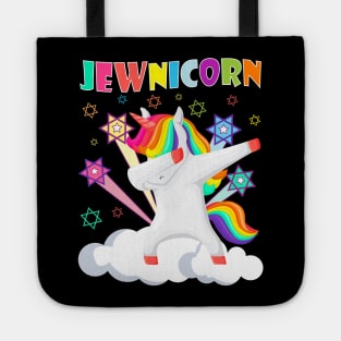 Jewnicorn Dabbing Unicorn Jewish Jew Rosh Hashanah Tote